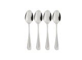 Lenox Oneida Satin Sand Dune Everyday Flatware Teaspoons, Set of 4 Metallic, STAINLESS METAL B641004E