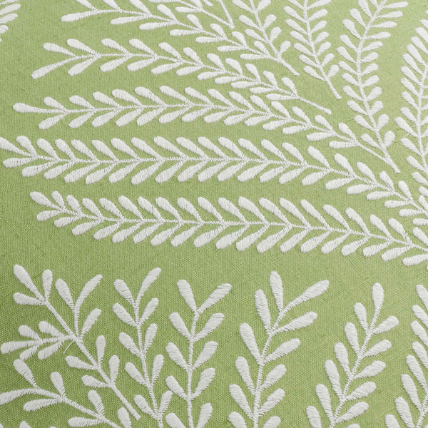 Surya Eliana 18" Accent Pillow - Luxurious Linen Decor With Traditional Elegance & Easy Care For Your Home Olive Linen,Linen Eal003-2020