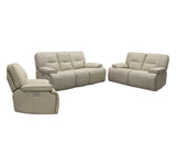 Parker Living Spartacus - Oyster Power Reclining Sofa Loveseat and Recliner