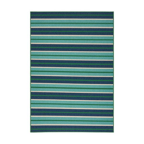 English Elm Christopher Knight Home® - MERIDIAN 9652F Blue 5'3" x 7'6" Machine Woven Polypropylene Rug – Durable Loop Pile, Stain-Resistant Elegance 64170.00