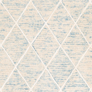 Surya Eaton 2' X 3' Handmade Viscose & Wool Area Rug - Luxurious Modern Style For Elegant Home Decor Pale Blue Wool,Viscose Eat2304-46