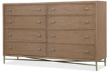 Sonnet Eight-Drawer Dresser Medium Wood 6072-90002-85 Hooker Furniture