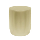 Christopher Knight Home® - Noble House - - Golden Round Side Table With Vertical Stripes