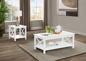 English Elm 44-inch Lift Top Coffee Table Pine X-frame Base with Hidden Storage Farmhouse Living Room B016P473414