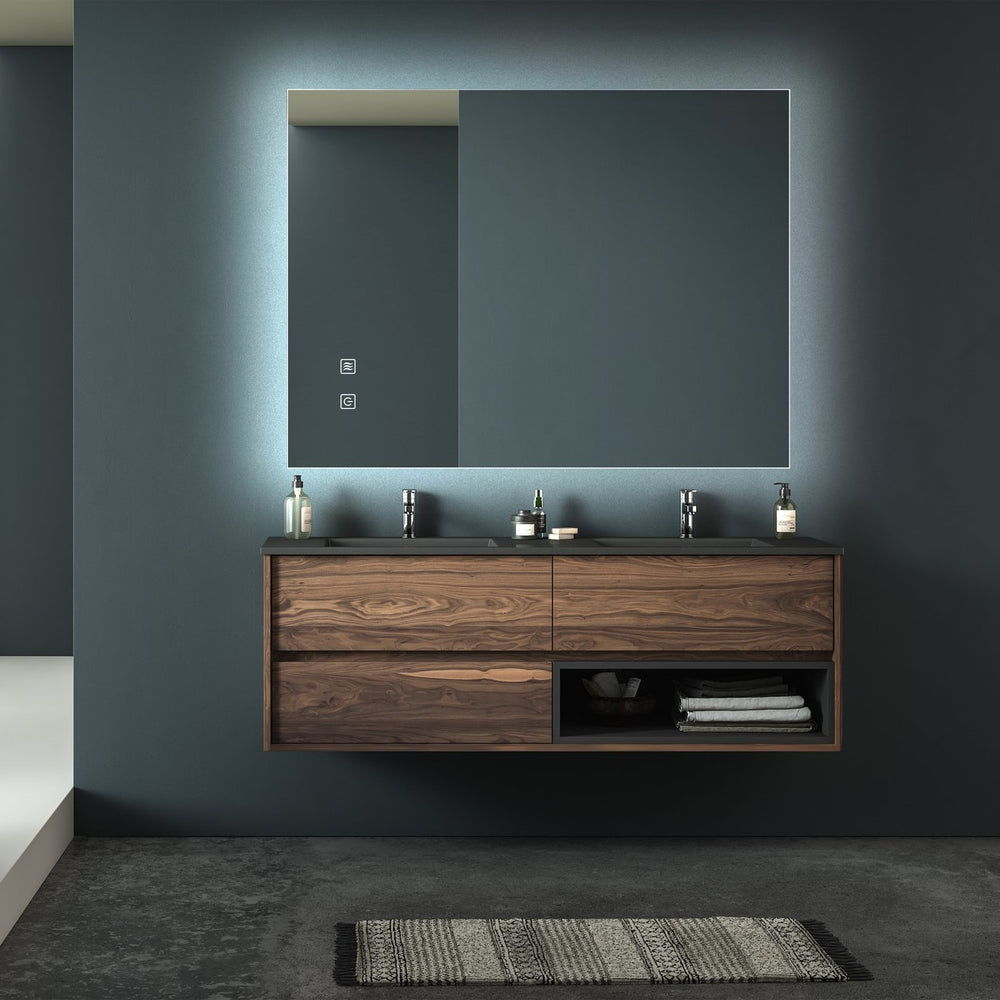 English Elm 36X28 Inch Led Vanity Mirror - Dimmable, Anti-Fog, Adjustable Color Temp, Ip54 Waterproof, High Cri W1992P211074