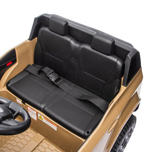 English Elm Lexus Gx550 Two Seat Kids Ride on with 24v Power Remote Control and Suspension Champagne W1578P416234