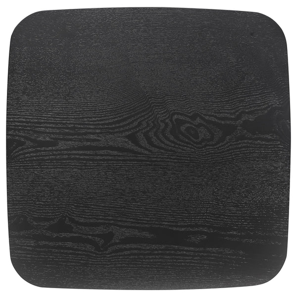 English Elm Bivens Black 3-piece Rectangular Coffee Table Set — Mid-Century Black Ash Veneer, Solid Wood Durability B062P299899