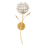 Dandelion Silver & Gold Wall Sconce