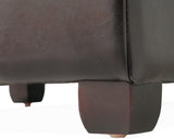 Christopher Knight Home® - Noble House - Carlsbad Bonded Leather Storage Ottoman