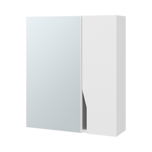 English Elm Magia Wall Mounted Medicine Cabinet with Integrated Mirror for Modern Bathrooms B128P473972