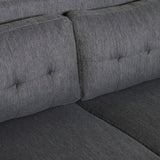 Christopher Knight Home® - Noble House - Galene Contemporary Fabric Loveseat