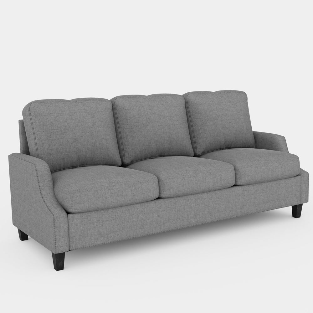 English Elm 3 Piece Living Room Sofa Set - Modern 3-Seater Sofa, Loveseat & Accent Chair For Cozy Spaces W680S00086