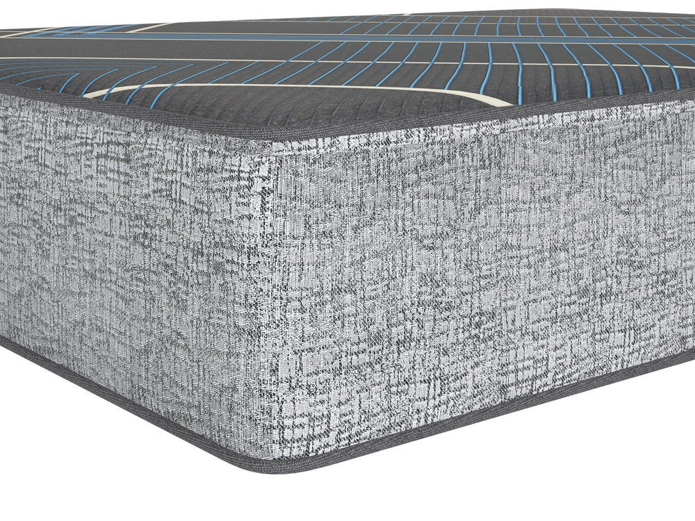 English Elm Tempagel Restonic King Plush Hybrid Mattress with Cooling Gel Foam and Lumbar Support B123P299716