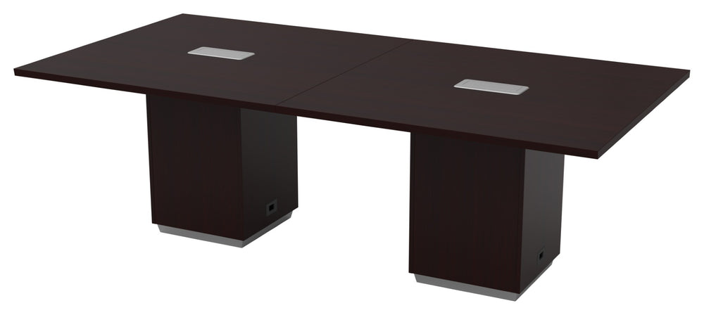 OSP Home Furnishings Tuxedo Rectangular Banquet Table Durable Multipurpose Surface for Events and Workspaces 96X48X30H TUXDKR-60
