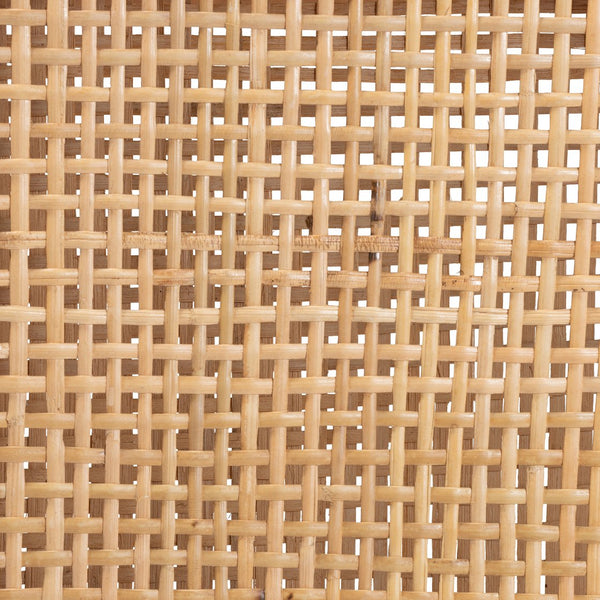 English Elm Modern Woven Rattan Mahogany Wood Counter Stool Bohemian Kitchen Seating B2750P470060