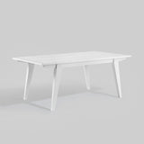 43" Minimalist Coffee Table White KOCL1KWHVS Walker Edison