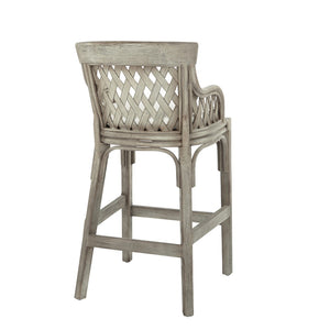 OSP Home Furnishings Plantation Bar Stool Grey