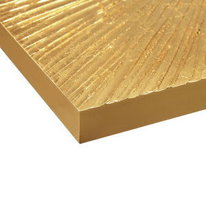 JLA Home Madison Park Signature - Hand Painted Dimensional Resin Wall Art - Modern Sunburst Metallic Relief Set, Textured Sculptural Focalpiece MPS95A-0023