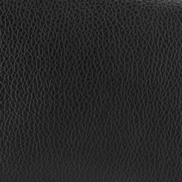 English Elm Zevrin Cantilever Counter Stool with Faux Leather Upholstery, Durable 400lb Capacity, Modern Chic Black B2736P354376