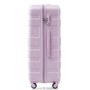 English Elm Luggage Sets 3 Piece Abs Hardshell Spinner Suitcase with Tsa Lock Lightweight Travel N726P203164B