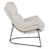 OSP Home Furnishings Ryedale Lounge Chair Cream