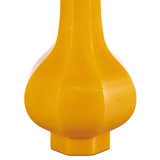 Imperial Yellow Peking Stem Vase