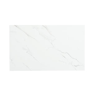 English Elm Topmax Freestanding Tall Pantry Cabinet Faux Marble Top 5 Drawers Modern Kitchen Hutch White N717S000075K