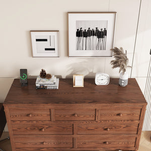 English Elm Murphy Cabinet Queen Bed Solid Pine Frame with Built-in Charging Station for Guest Rooms Walnut W504S00165