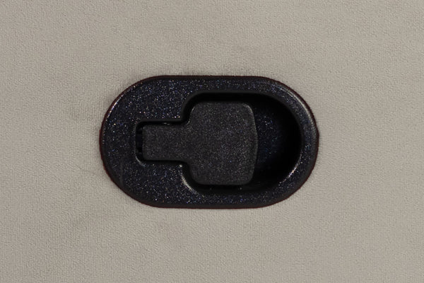 English Elm Recliner Velvet Tufted Loveseat with Manual Side Handle, Plush Arm Pillows for Ultimate Comfort and Style Light Brown 73 L x 31 W x 26 H B089P240504