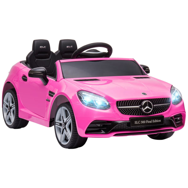 English Elm Aosom Mercedes Slc 300 Kids Ride on Electric Car with Remote 12v Battery Powered W2225P200561