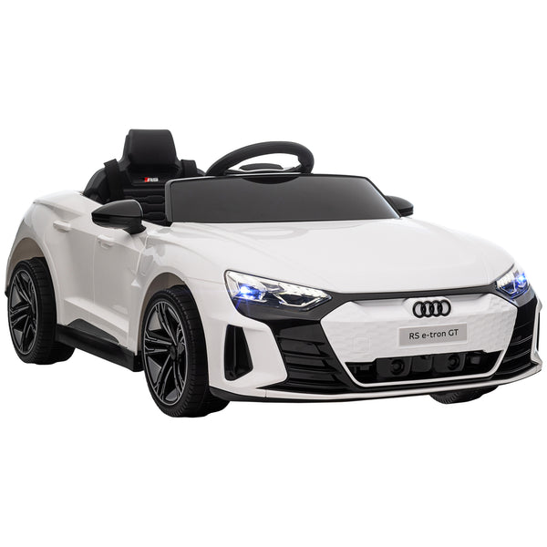 English Elm Aosom Licensed Audi Rs E-tron Gt 12v Kids Electric Ride on Car with Remote Control W2225P217176