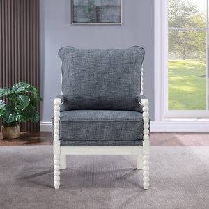 OSP Home Furnishings Kaylee Spindle Chair Indigo