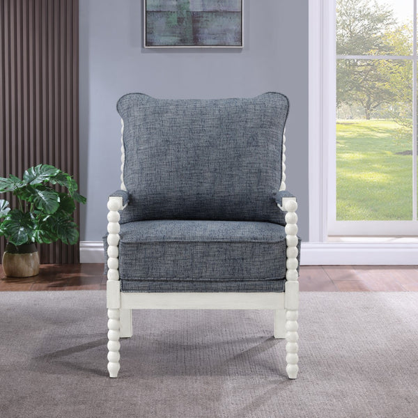 OSP Home Furnishings Kaylee Spindle Chair Indigo