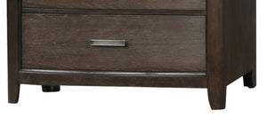 English Elm Six Drawer Dresser Antique Brown with Cedar-Lined Bottom Drawer, Solid Wood MDF, Smooth Side Guides B2699P208266