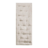 Intelligent Design Edelia Casual Poly Chenille Lounge Floor Pillow Cushion ID31-1932 Ivory