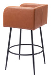 Horbat Barstool - Set of 2 Brown 109947 Zuo Modern