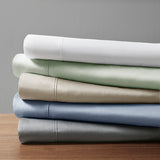 Madison Park 525 Thread Count Casual Cotton Blend Sheet Set MP20-6519 Khaki