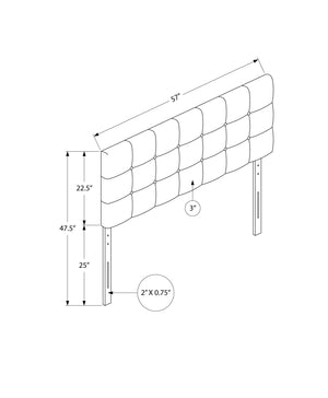 English Elm Bed, Transitional Upholstered Headboard In Beige Linen Look For Full Size Beds - Stylish & Durable Design B2710P219556