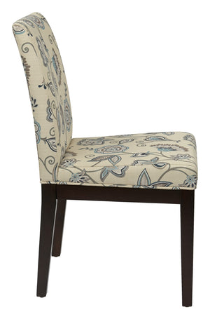 OSP Home Furnishings Dakota Parsons Chair Avignon Sky