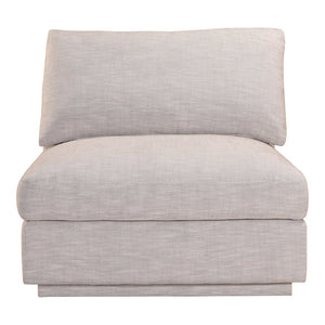 English Elm Justin Modular Slipper Chair Deep Foam Feather Seat for Living Room or Bedroom B2769P504216