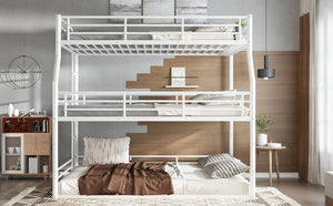 English Elm Twin Xl Solid Pine Loft Bed with Built-in Led Lighting and Storage Shelves Light White W1580S00587