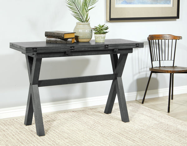 OSP Home Furnishings McKayla Flip Top Table Washed Grey