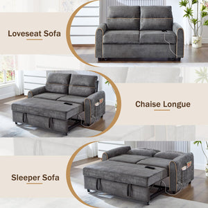 English Elm Swivel Barrel Accent Chair Chenille Tufted Round Club Seat for Living Room Lounge Grey N719S002330E