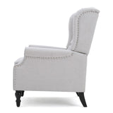 Christopher Knight Home® - Noble House - Walter Light Grey Fabric Recliner