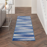 Nourison Whimsicle WHS12 Machine Made Power-loomed No Border Indoor Only Modern  Rug Blue Multicolor, Blue Multicolor 100% Polypropylene 99446833884