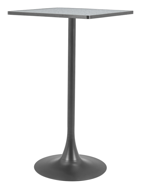 Zuo Modern Spot Bar Table - Modern Design With High-quality Mdf And Steel For A Chic Home Aesthetic Solution Gray Mdf,Steel 110410-zuo-modern