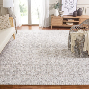 Safavieh Ebony 201 Hand Tufted Traditional Rug Grey / Ivory 4' x 6'