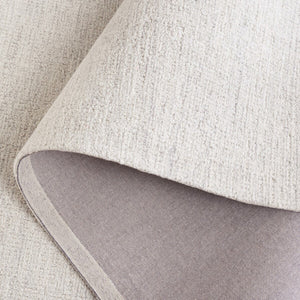 Safavieh Ebony 353 EBN353 Hand Tufted  Rug Light Grey / Ivory EBN353F-8