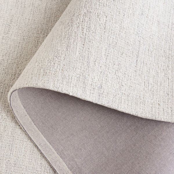 Safavieh Ebony 353 EBN353 Hand Tufted  Rug Light Grey / Ivory EBN353F-8