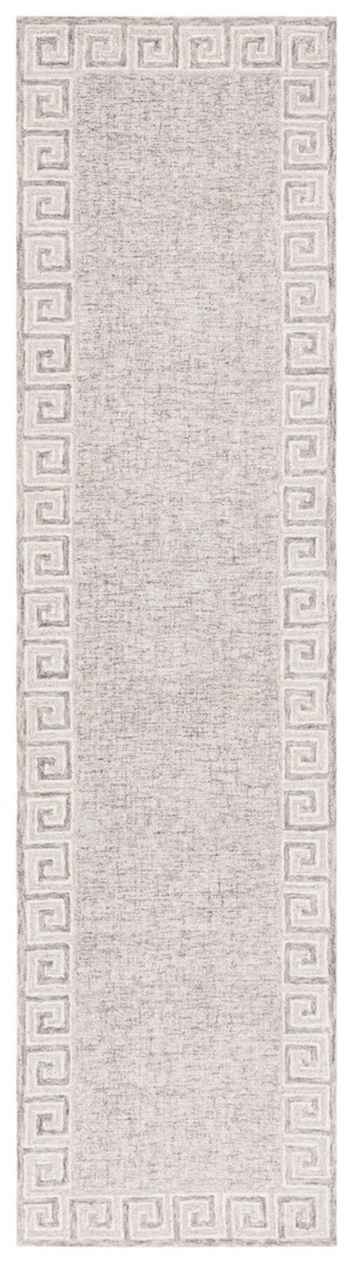 Safavieh Ebony 354 EBN354 Hand Tufted  Rug Dark Grey / Ivory EBN354G-8